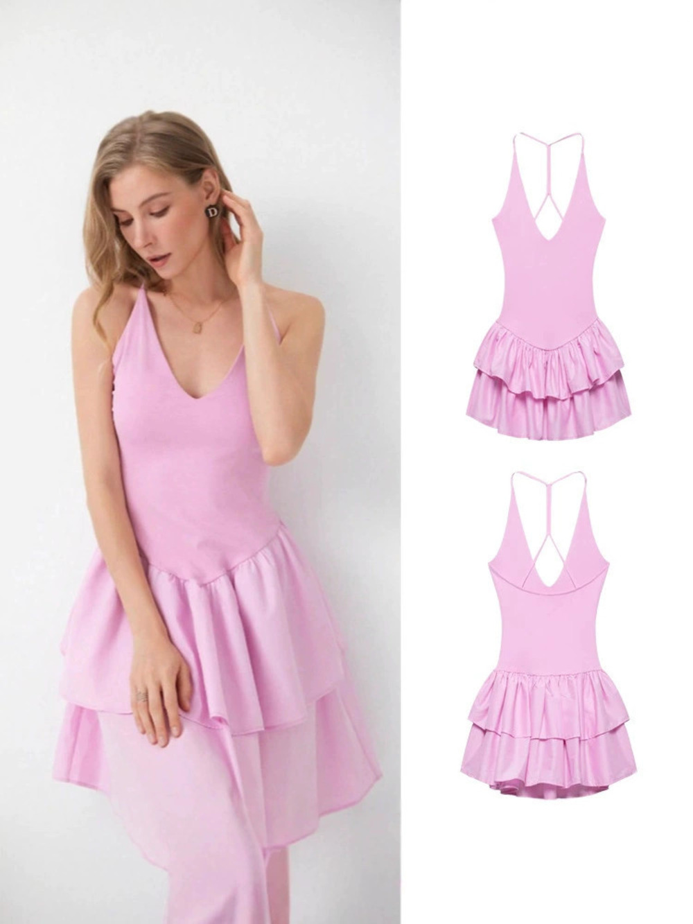 Spring Summer Hot Halter Neck Dress